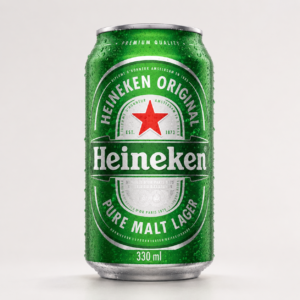 Cerveza Heineken Bote 0.33L