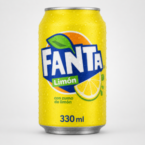 Fanta Limón Bote 0.33L
